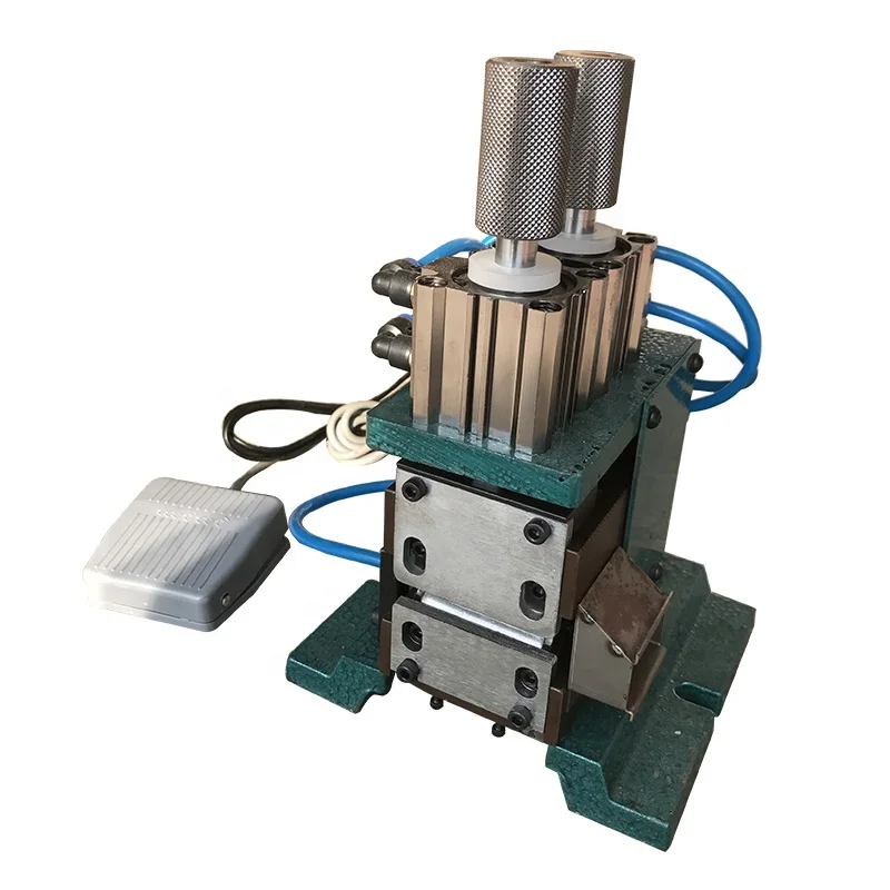 

4F Vertical pneumatic wire stripping machine