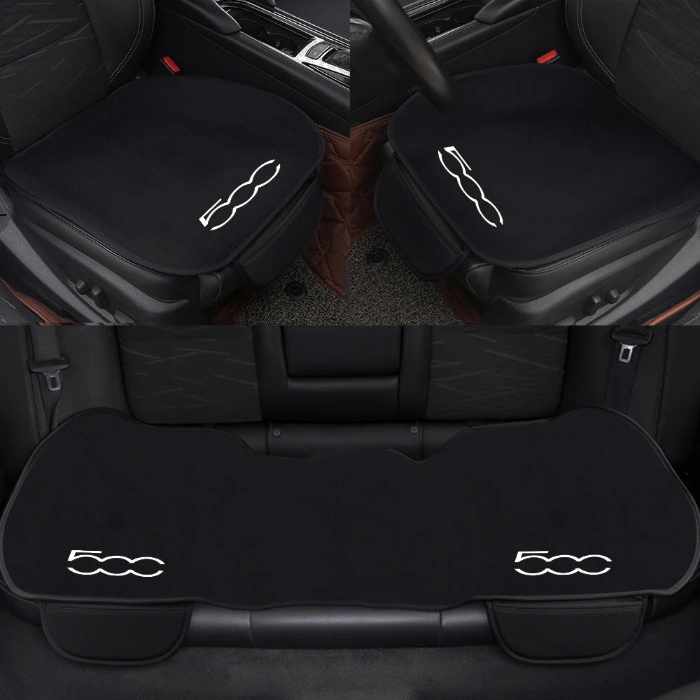 OTYKPXNV Auto Sitzkissen Für FIAT 500C 500L 500X - Rutschfester Sitzschoner, Atmungsaktiv