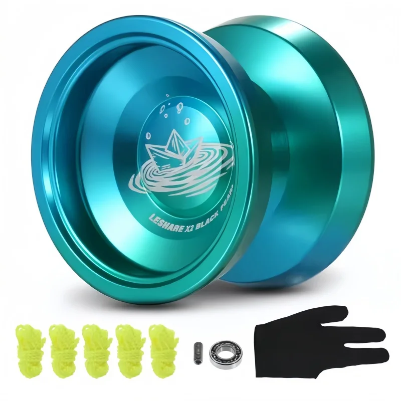 Advanced Yoyo ball bearings made of stainless steel and multi-color aluminum, suitable for children, young people, and beginners