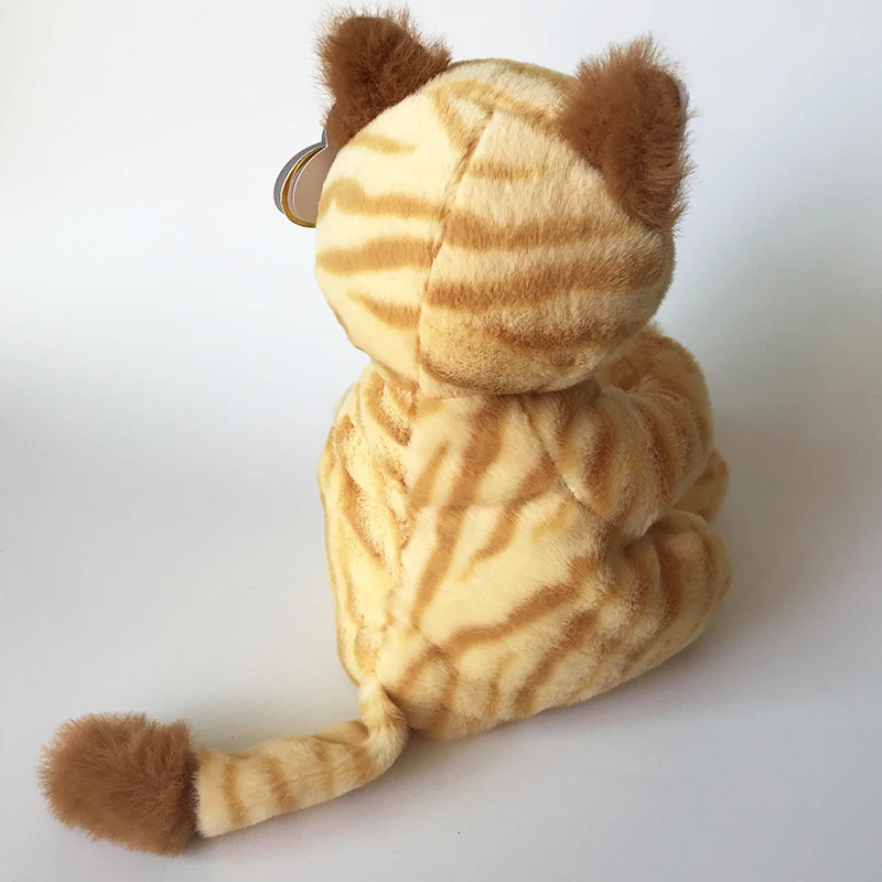 15cm Ty Beanie Bellie Mango Big Eyes Stuffed Plush Toy Soft