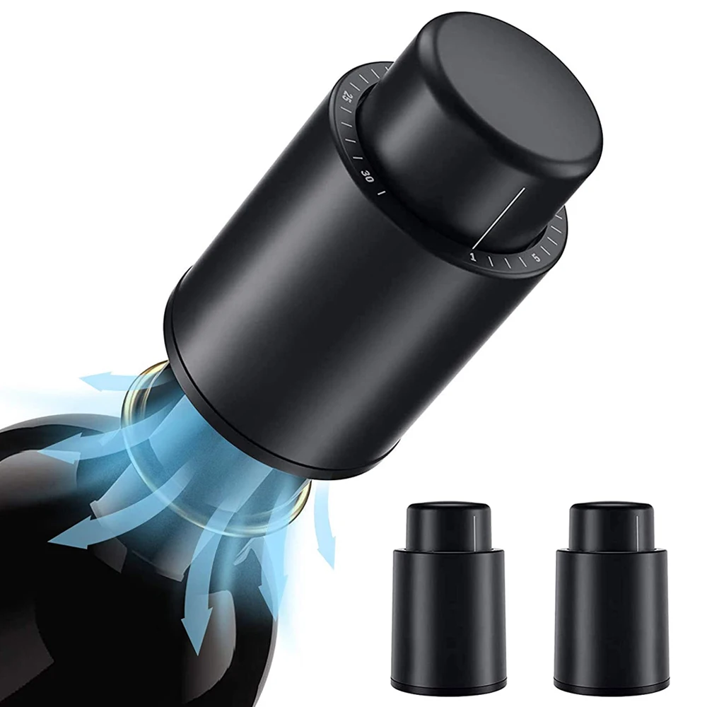 Reusable Vacuum Wine Bottle Stopper Sealer