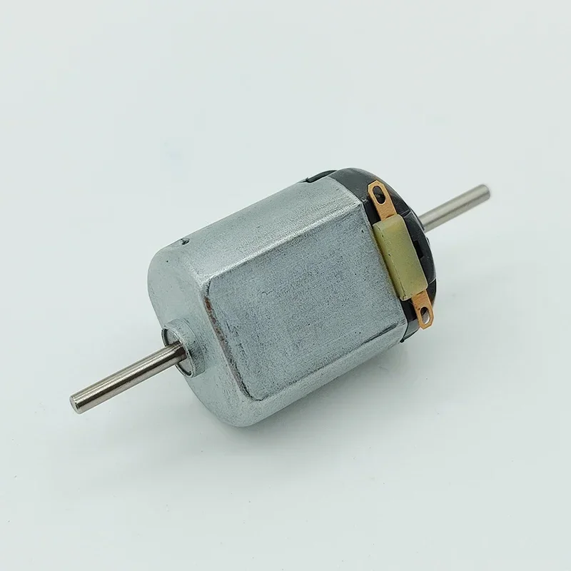 FC-130SA 미니 130 듀얼 샤프트 고속 25000RPM DC 모터 3V-6V 전압 호환 DIY 취미용 장난감 자동차 보트 기차용