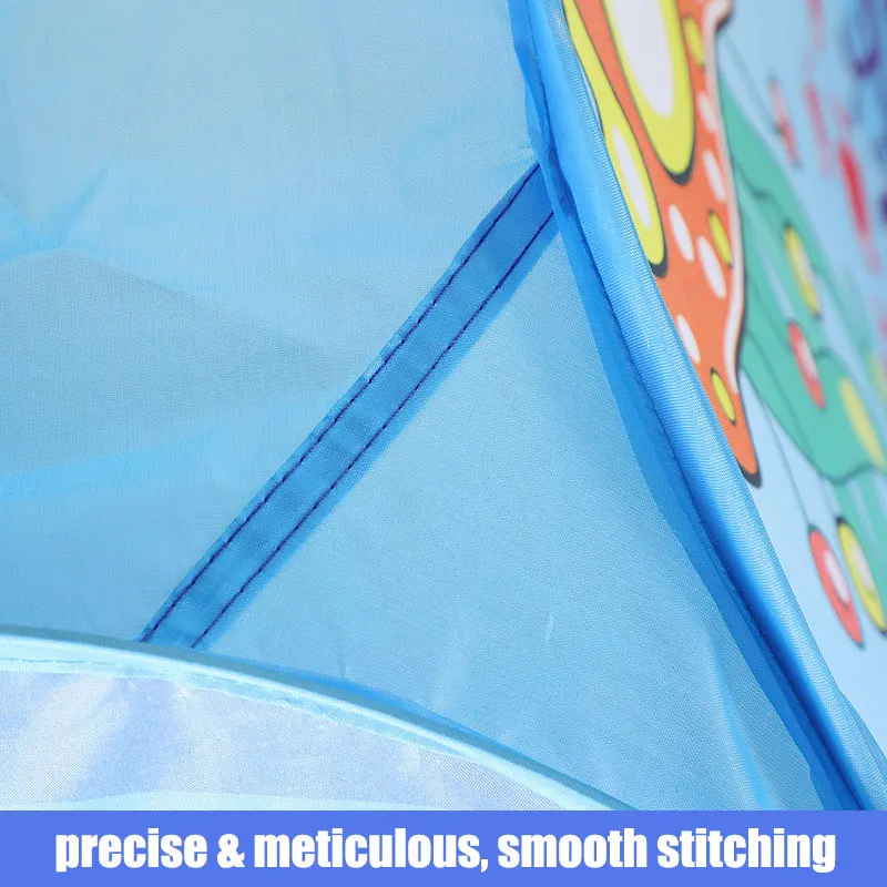 3 in 1 Children's Tent Toys Camping Tents Portable Kids Ball Pool for Children Play House Crawling Tunnel Outdoor Pop-up Tent 6