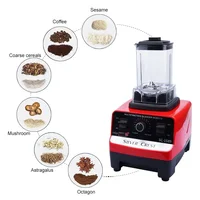 2000W Heavy Duty Commercial Blender Fruit Mixer Juicer Food Processor Ice Smoothies Blender High Power Juice maker Crusher 220V 2