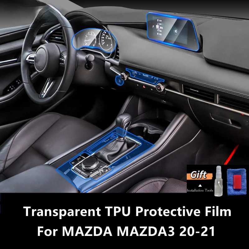 

Для MAZDA MAZDA3 20-21 внутренняя центральная консоль автомобиля прозрачная фотопленка с защитой от царапин аксессуары для ремонта