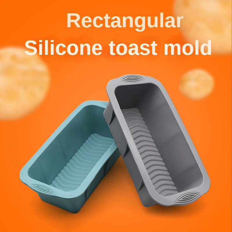 

Silicone Loaf Pan Rectangular Silicone Mold Baking Tools Candy Toast Mould for Homemade Making Bread Fudge Meatloaf Cake Cheese