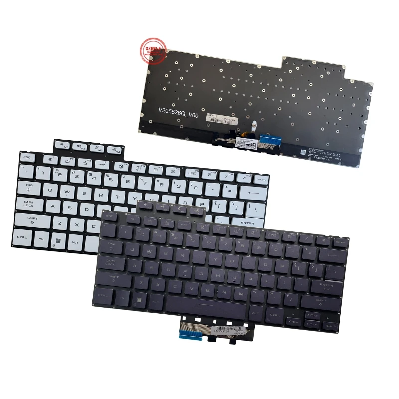 Teclado para Notebook com Luz de Fundo para Asus Rog Zephyrus G14 Ga402rk Ga402rj Ga402r Ga402ru Ga402x Ga402xv