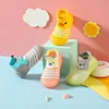 Baby Walking Socks Shoes Toddler Soft Rubber Sole Non-Skid Indoor Floor Slipper Infant Boys Girls First Walking Trainers Shoe 1