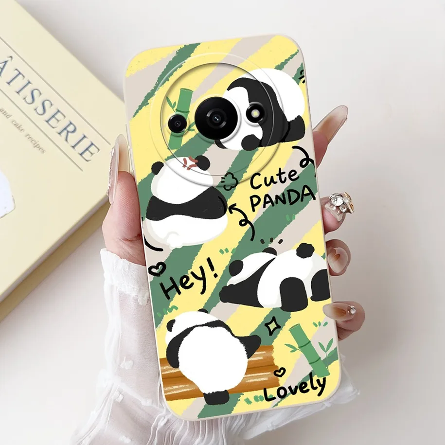 2024 New Fashion Flower Square Silicone Camera Lens Protective Cover