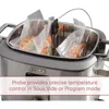Wolf Gourmet Programmable 6-in-1 Multi Cooker with Temperature Probe, 7 qrt, Slow Cook, Rice, Sauté, Sear 4