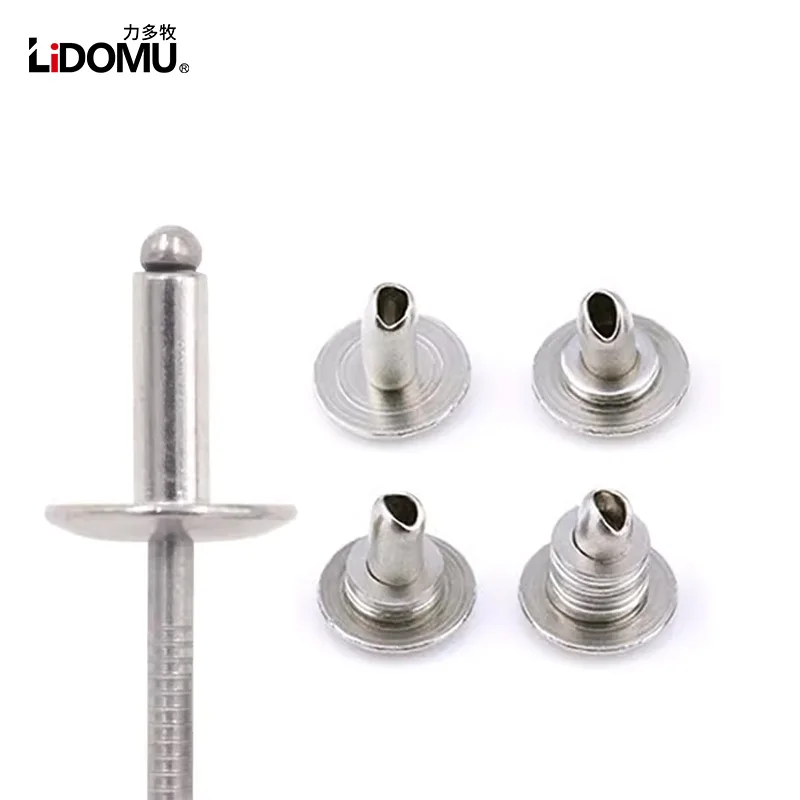 Full Stainless Steel Flange Dome Head Blind Rivets 30/50Pcs rivets and fasteners,rivets and screws