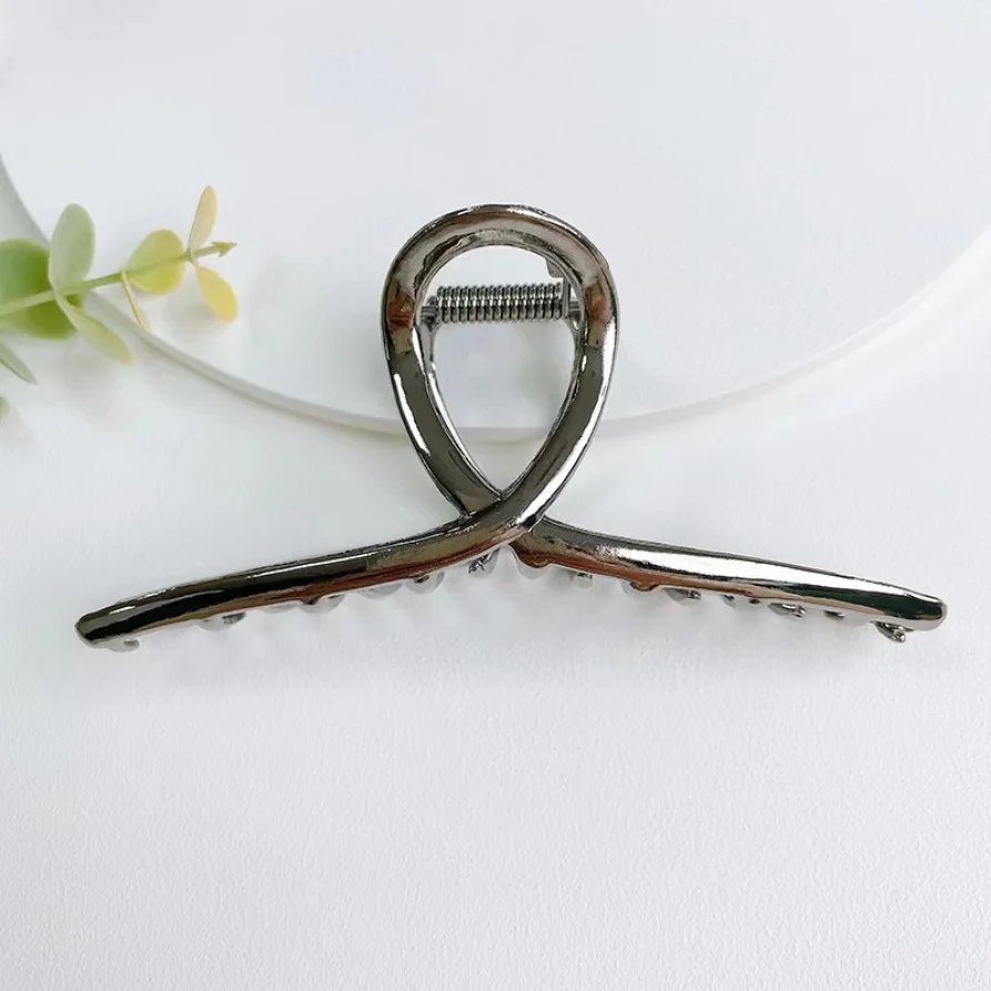 Neue Frauen Elegante Geometrische Haar Krallen Vintage Einfache Haar Clip Greifen Große Metall Haarnadeln Barrettes Mode Haar Zubehör – Detail 17