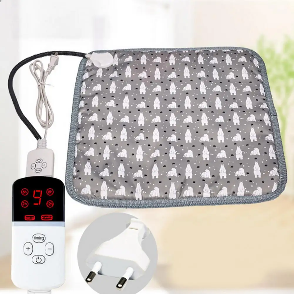 

Pet Heating Pad Useful 4 Timings Soft Pet Dog Cat Household Heated Blanket for Winter Dog Electric Blanket Pet Electric Mat