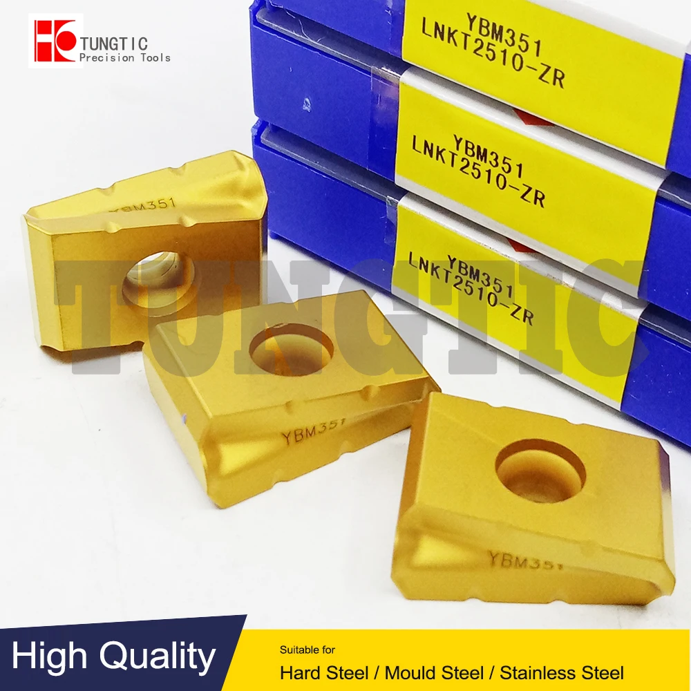 LNKT2510ZR YBM351 Milling Cutter CNC Tools Lathe Machining Tools Lathe