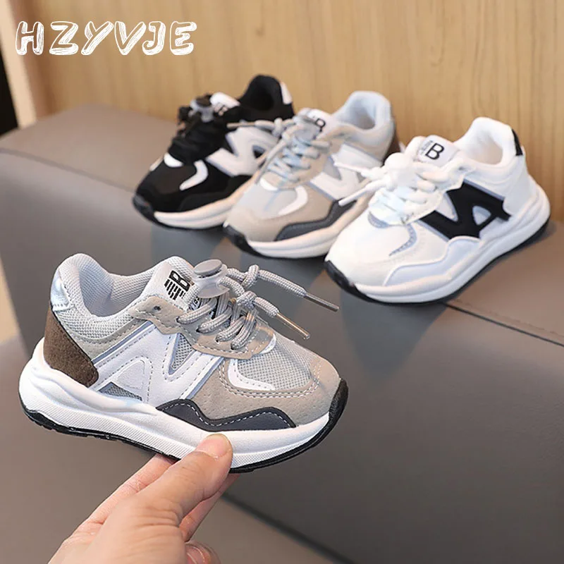 Boys and Girls Soft Sole Casual Sneakers Fashion Trend Running Shoes Basketball Shoes Children Flat Baby Toddler Outdoor Shoes