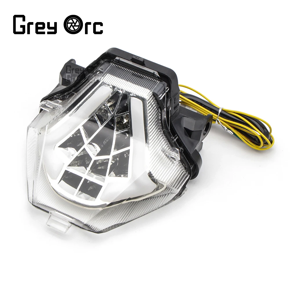 

Motorcycle LED Tail Light Brake Taillight Turn Signals High Brightness Replacement Lamp For Yamaha YZF R3 R25 Y15ZR MT07 FZ07