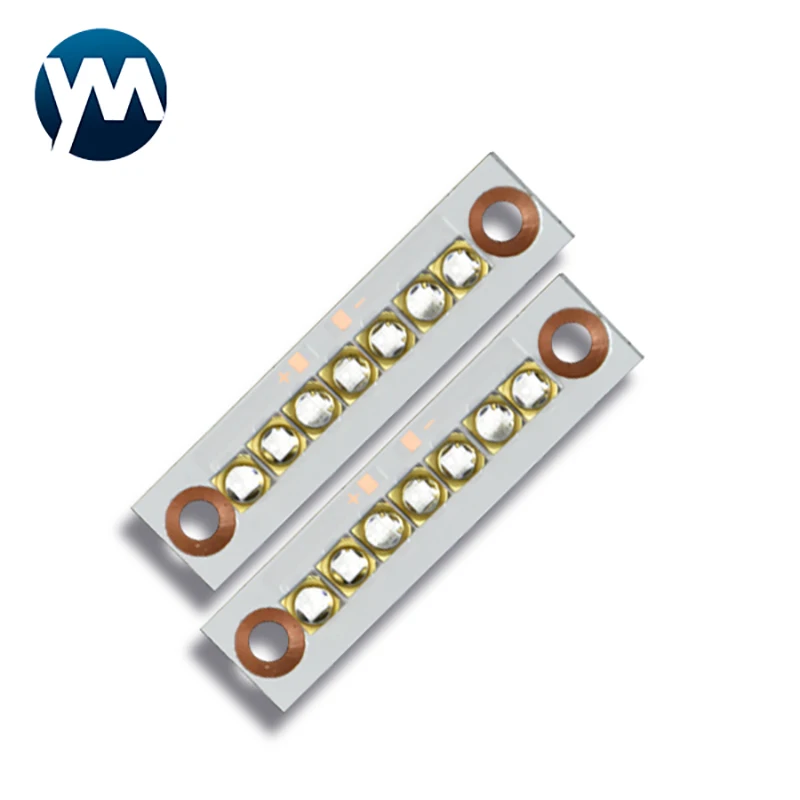 UV LED 모듈, 고출력 경화 램프 칩, 잉크젯 스크린 인쇄, 3D 프린터 잉크 접착제, 405nm, 20W, 365nm, 385nm