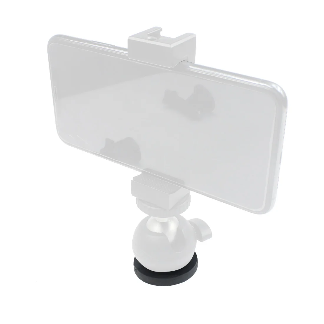 Description Picture 5 of itemD66 D43 Magnet Base Rubber Covered 1/4 Screw Hole for Gopro Camera Bracket LED Flash Light Holder Phone Stand Monitor Mount Base