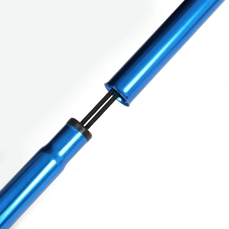 Foldable Walking Hiking Stick Aluminum Alloy Mountain Climbing Cane Ultralight Portable Camping Trekking Pole Elderly Cane 4