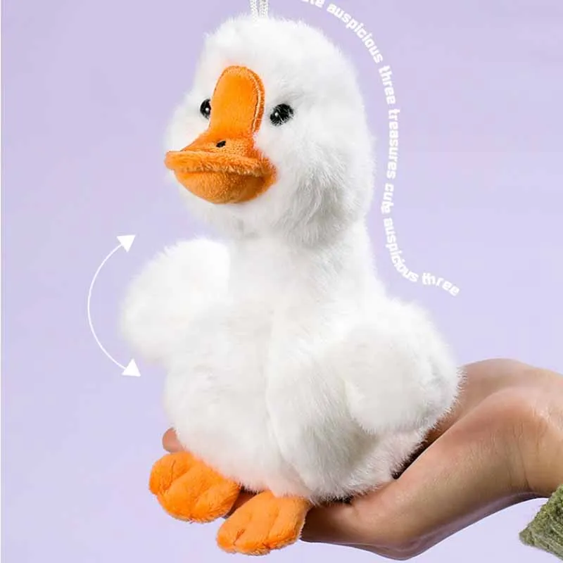 Novelty Funny Cute Simulation Chicken Duck Goose Slap Sensor Will Shake Will Call Plush Electric Toy Kids Interactive Toy Gifts
