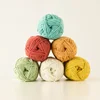 Susan's Family 96 Colors Cotton Yarn 50g/120m/roll 4-ply Combed Cotton&Acrylic Fibre Hand-knitted Yarns for Knitting and Crochet 2