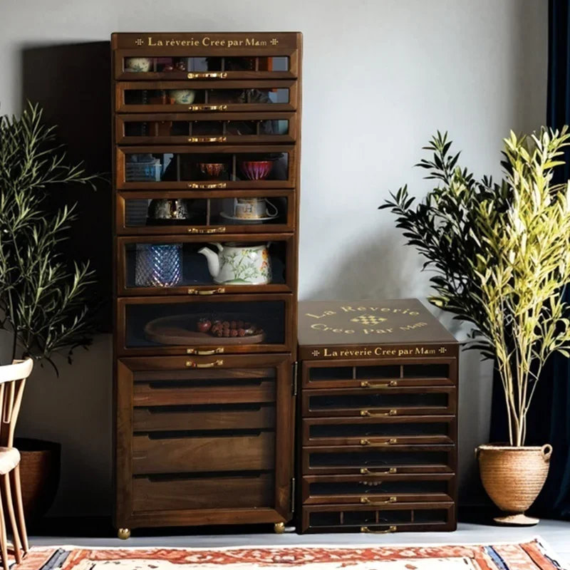 12-Drawer Wooden Jewelry Cabinet 1