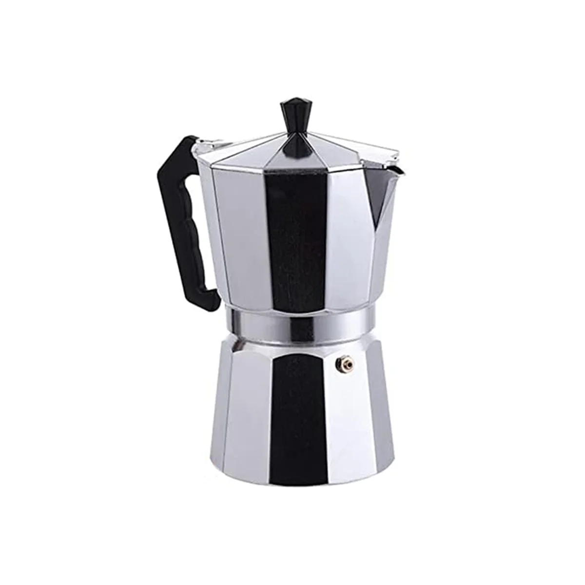 

Coffee Pot Espresso Maker Moka Pot, Stovetop Espresso Maker for Great Flavored Espresso for Electric Ceramic Stovetop