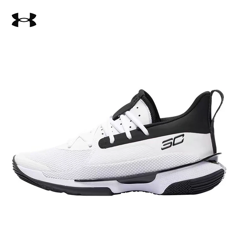 thumbnail image 1 of Zapatillas de baloncesto prácticas de corte bajo Under Armour Curry 7, 1 of 5