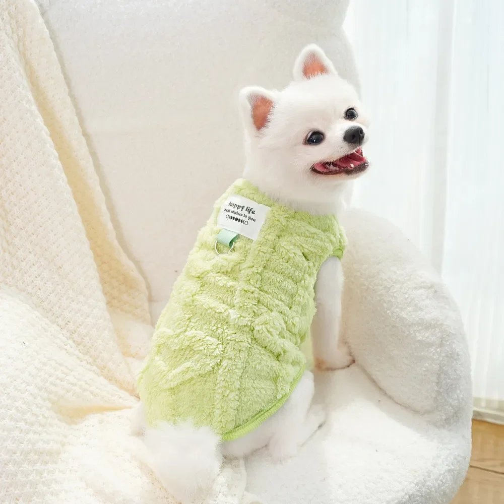 Dog Winter Clothes Small Dogs Cat Outdoor Soft Cozy Fleece Jacket Vest Coat Pet Chihuahua Yorkies Corgi pet jacket
