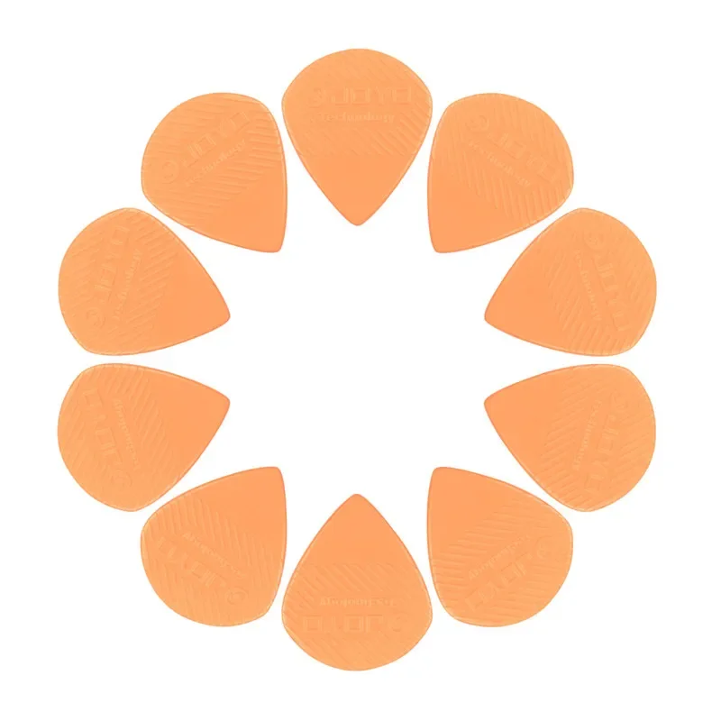 500Pcs JOYO Guitar Pick "Never Give Up Dreams" 1.5mm Thinckness Black/Orange