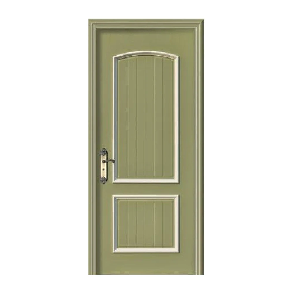 Best selling high quality solid wooden door with modern simple design for interior bedroom solid wood door 5