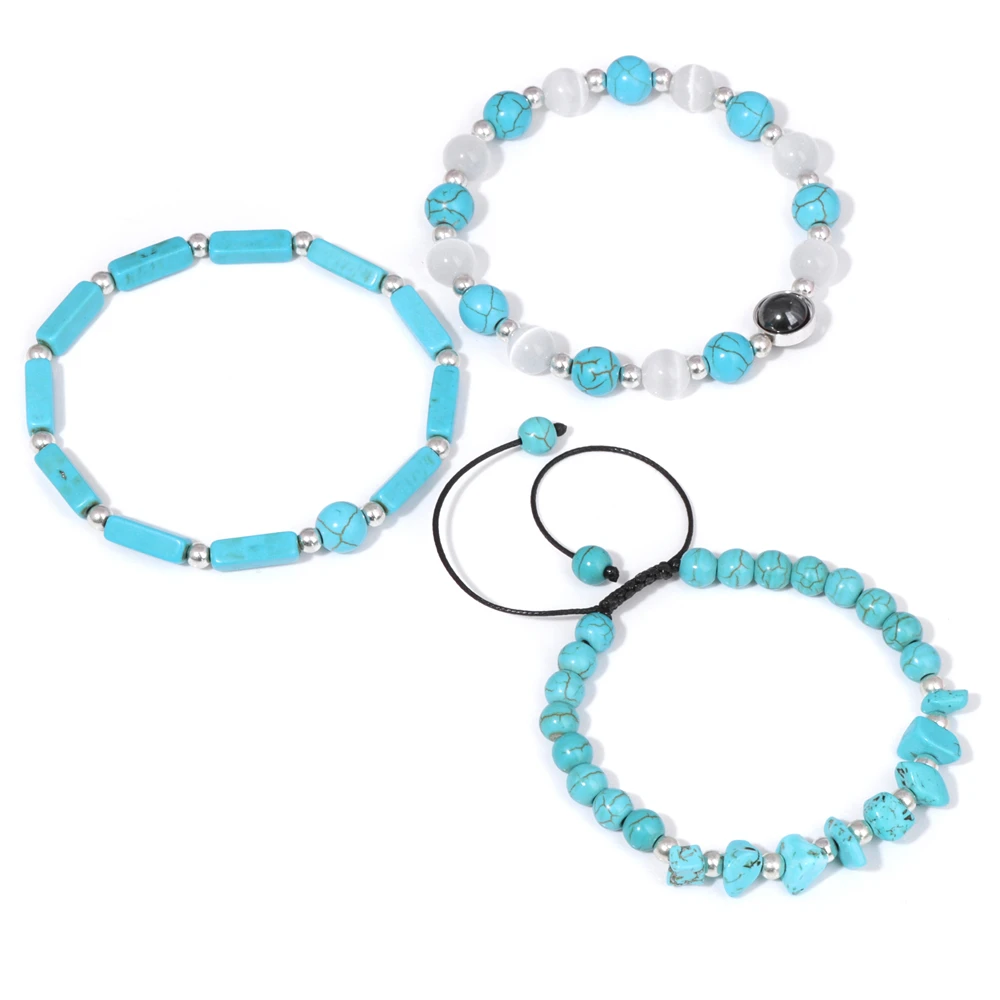 Amethyst Body-Purifying Healing Bracelets Set - Natural Stone Slimming Jewelry