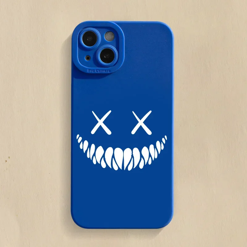 Adorable Smiley Face Shockproof Phone Case with Bumper Protection