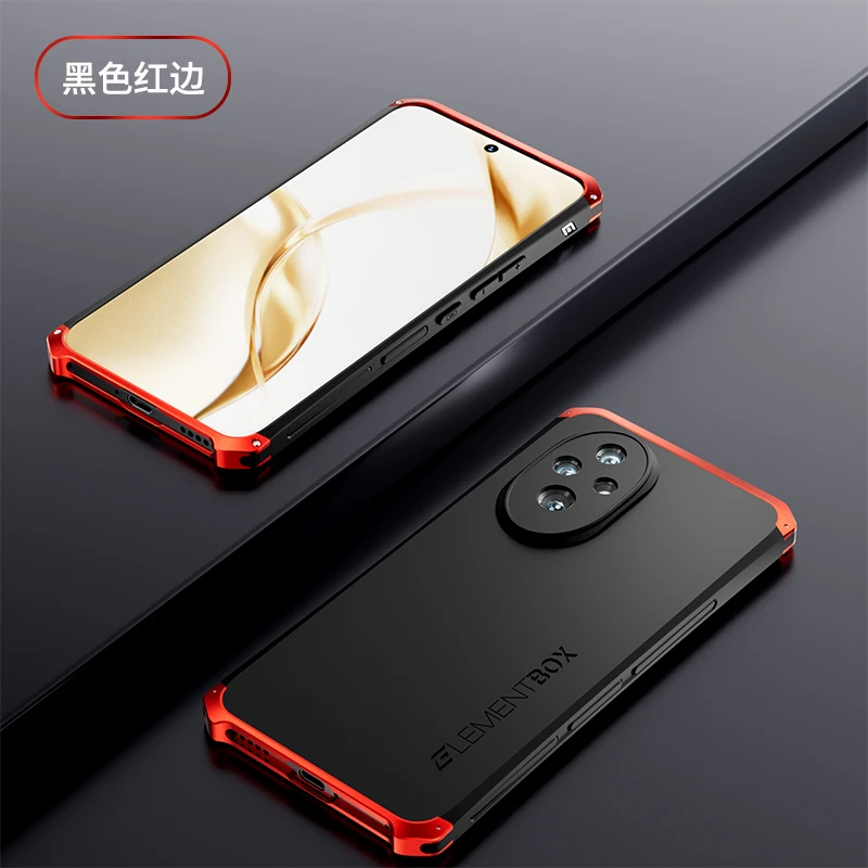 HONLEN Custodia Compatibile con HONOR 90 5G Case, (6.7 Inches) [ Antiurto][Antiscivolo] con Supporto in Metallo Rotante a 360° Armatura Protezione Cover