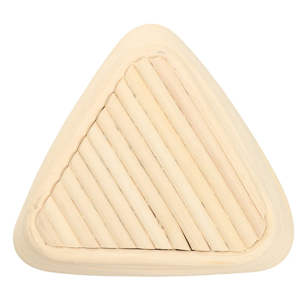 

2 Pcs Wicker Basket Triangular Bread Fermentation Baking Accessory Instant Proofing Tool