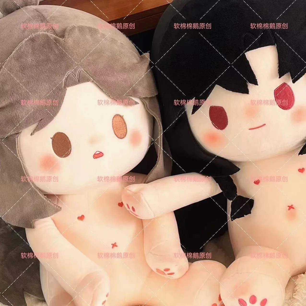 

40 см аниме Tian Guan Ci Fu TGCF Hua Cheng Xie Lian косплей мультфильм мягкое тело платье одежда Сидящая осанка Подушка Рождественский подарок