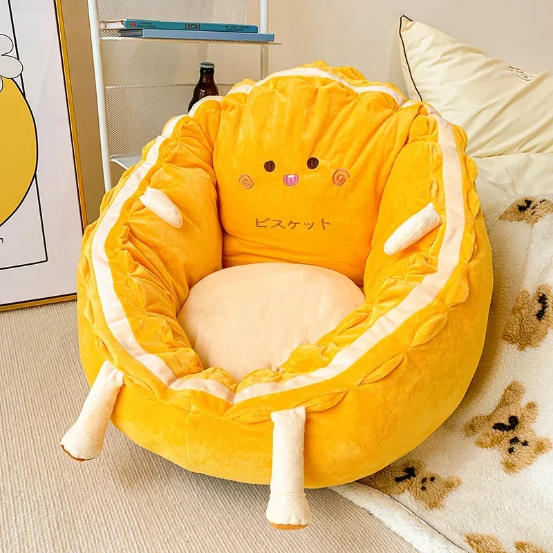 Chair Floortop Cushion, Lazy Sofa, Bay Window, Balcony, Futon Beanbag Sofa,Soft Sofa for Kids, Pet for Cat and Dog 5