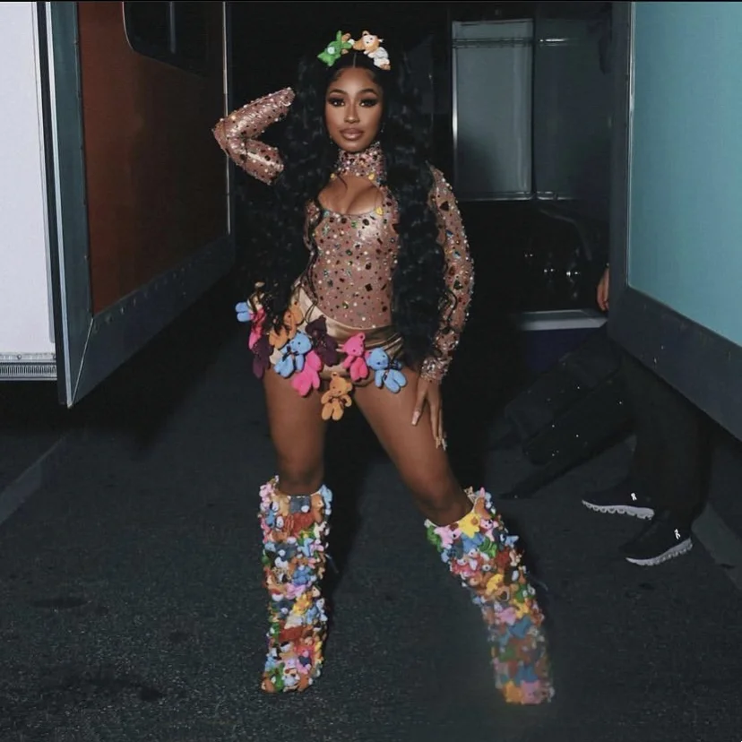 

2023 Winter Snow Boots Women Teddy Boots covered In Stuffed Animals Fluffy Over Knee Boots With Cute White Boots