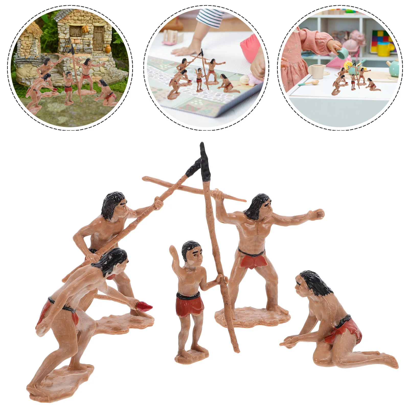 

Simulation Farm Model Bonsai Primitive People Decor Humans Ornaments Accessories Craft Mini Figurines Miniature Garden Child