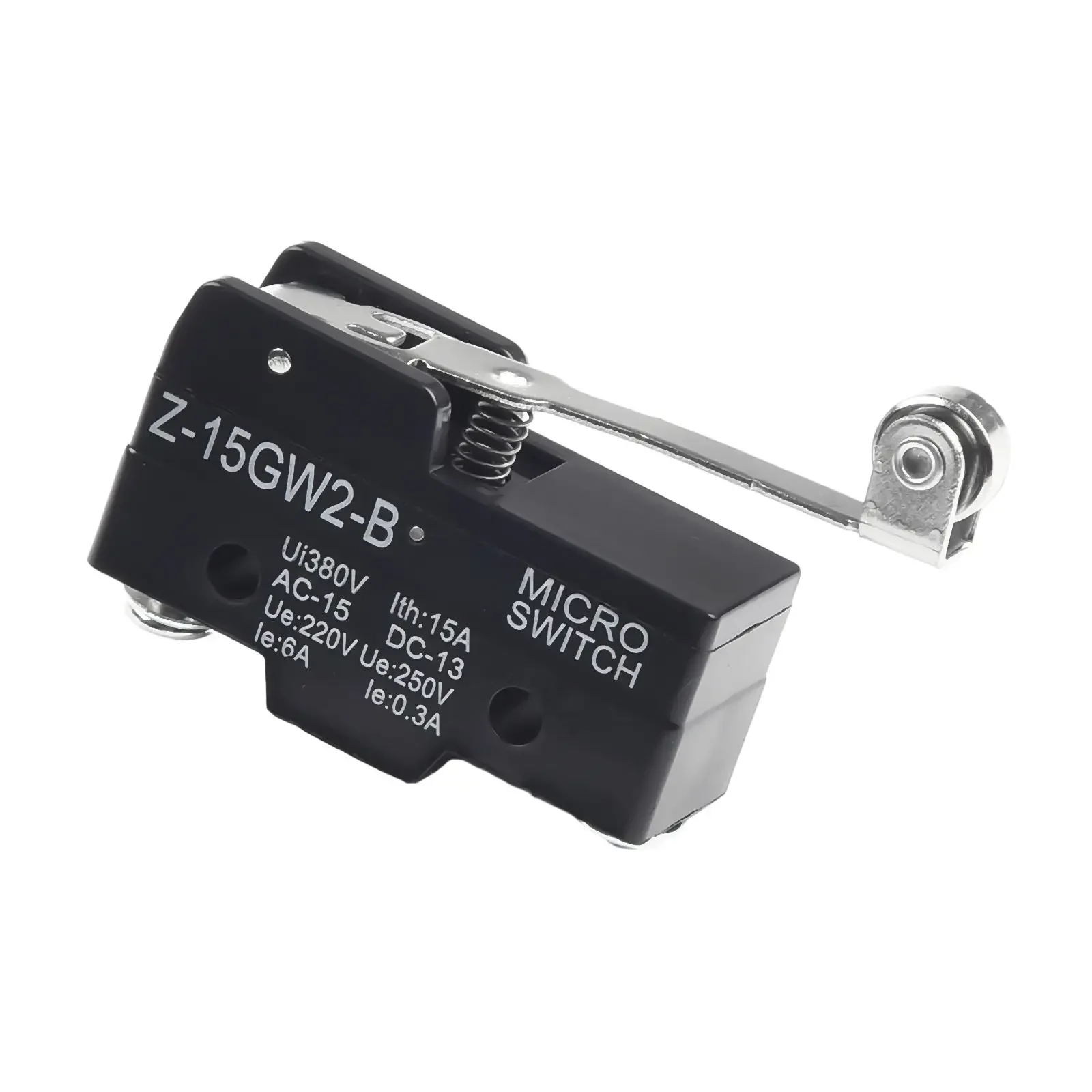 

High Precision SPDT Momentary Roller Lever Limit Switch Z15GW2B Model With Copper Contact Ensuring Reliable Performance