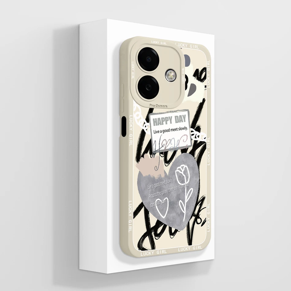 Artistic Silicone Bumper Case with Camera Protection