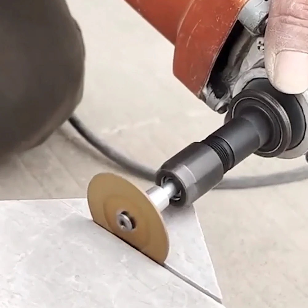 Rouleau De Satinage Filetage M14 - Pour Meuleuse D'Angle, Acier Caoutchouc, Changement Rapide