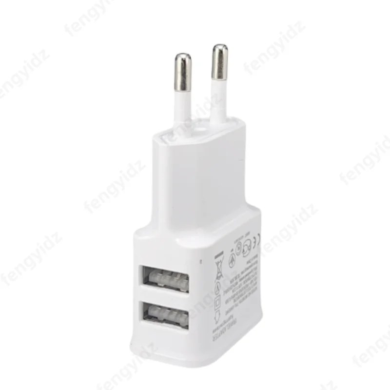 5V 2A Universal Power Supply Adapter USB Double USB Phone Charger AC DC 5V Power Adpater Supply Charger For phone Android