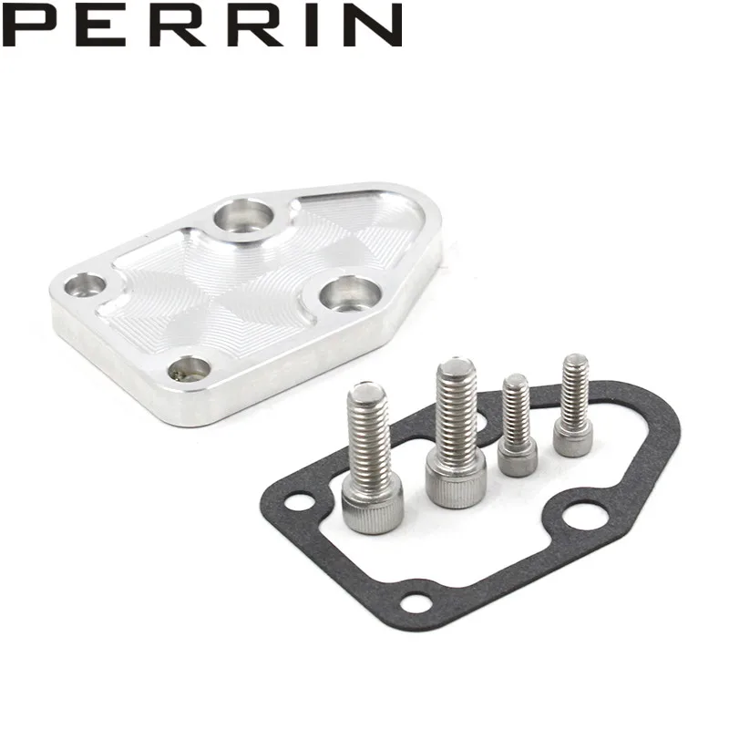 

SMALL BLOCK FOR CHEVY BILLET FUEL PUMP BLOCK OFF PLATE ALUMINUM sbc 283 327 350#2071