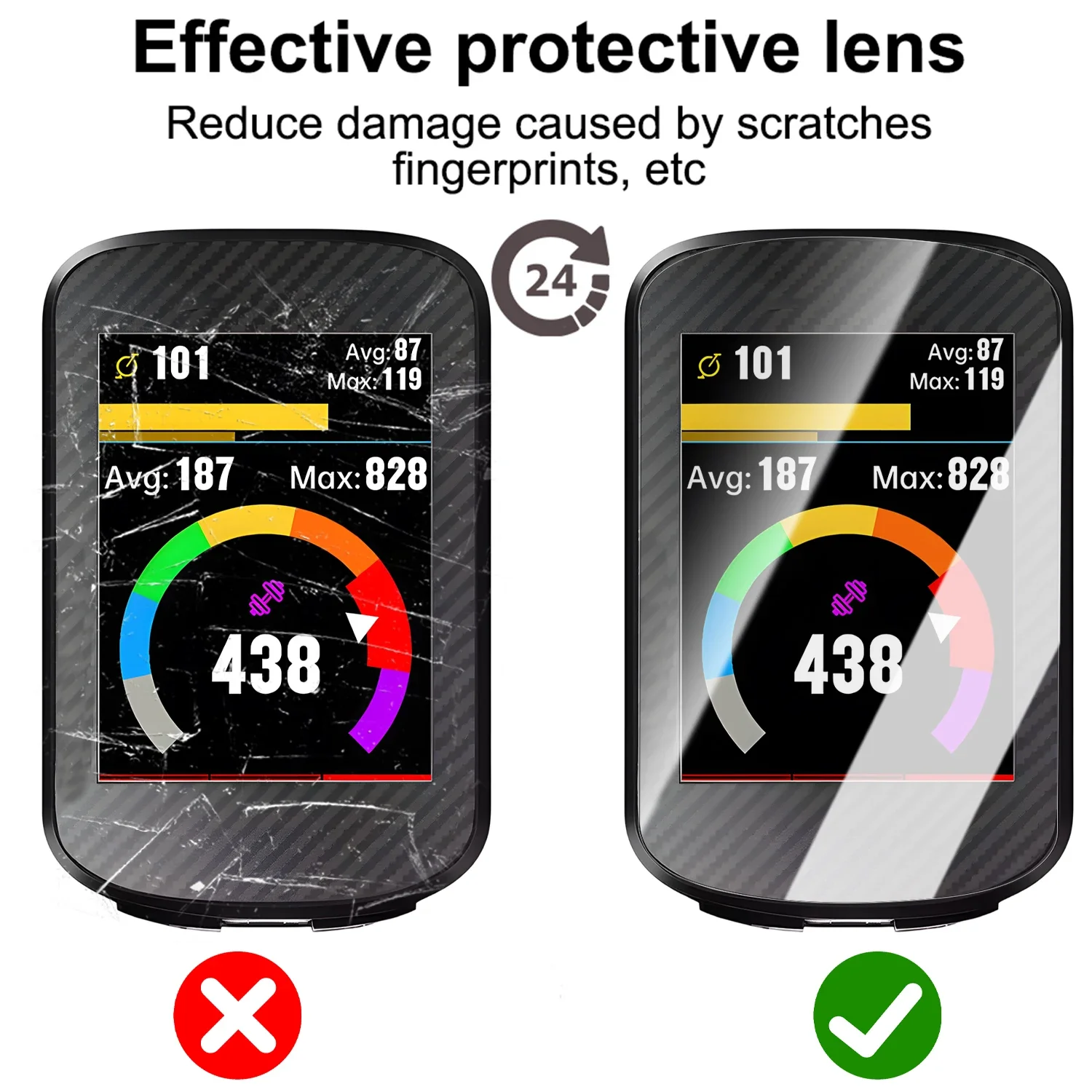 for IGPSPORT BSC 300 300T 200 200S 100 100S Tempered Glass Screen Protector HD Protective Film Cover for IGPSPORT BiNavi BSC 300