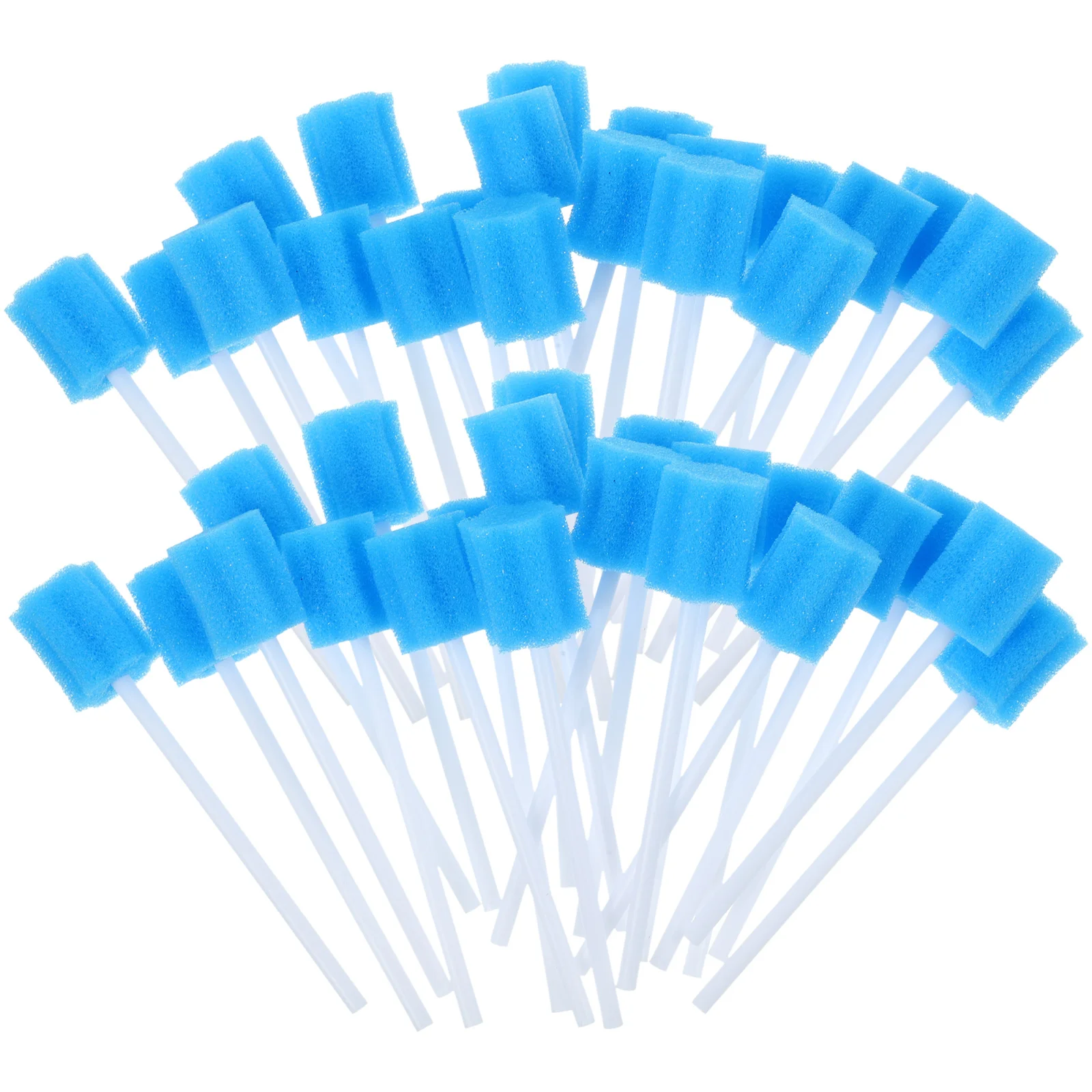 

Healifty Bicarbonate Gum 100Pcs Disposable Mouth Swabs Sponge Tooth Shape Oral Cavity Cleaning Sponge Swab Mouth Gum