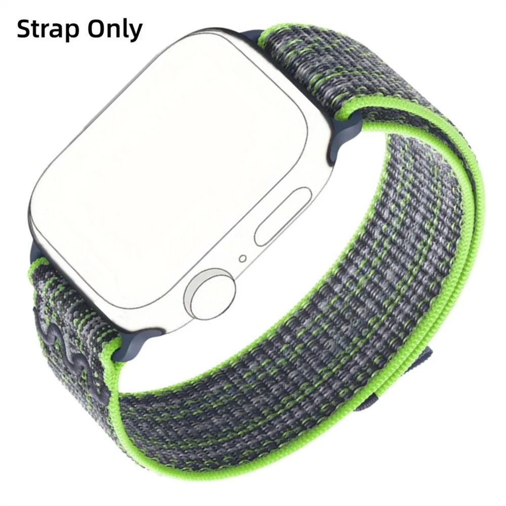 Nylon Sport Loop Bracelet for Apple Watch - Stylish and Durable Strap Replacement