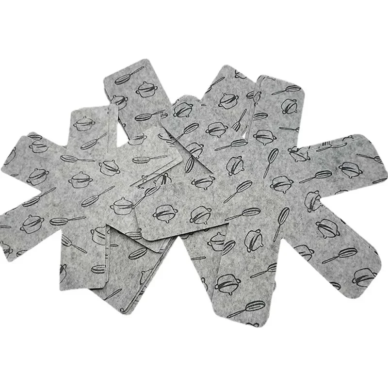 1/5pcs Non-stick Protection Pad Pan 38*38cm Divider Pads Prevent Scratching Separate Protect Surfaces for Cookware