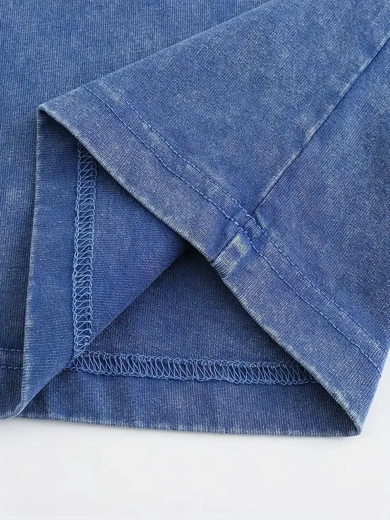 Amalfi Coast Italia Design Snow Wash T-Shirt Mens Summer Comfortable Short Sleeve Loose Unisex Cotton Tops Trendy All-Match Top