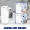350ml Automatic Foam Gel Soap Dispenser Sensor Touchless Bathroom Smart Hand Sanitizer Washer USB Rechargeable Wall-Mounted 1